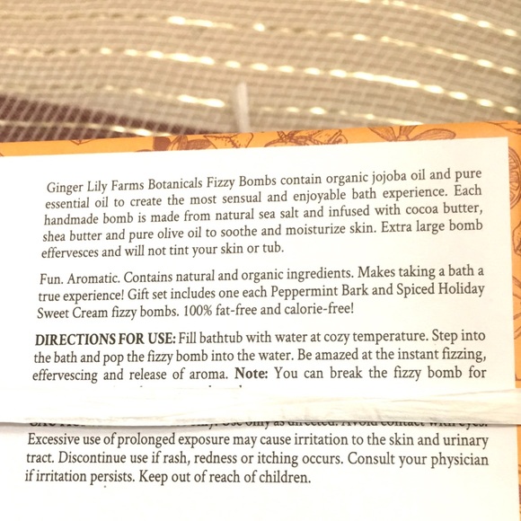 Bath Bombs by Ginger Lily Botanicals Holiday Gift! - Picture 6 of 6